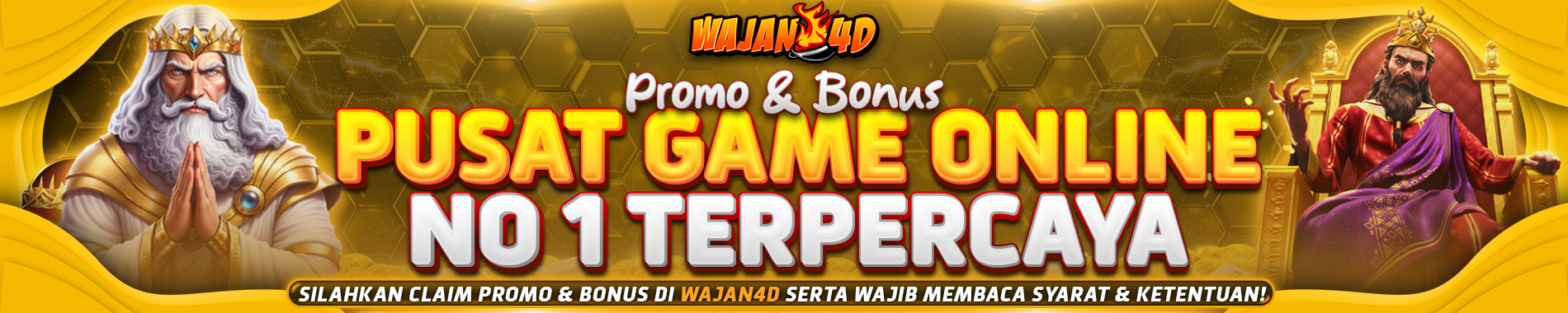 Wajan4d - Pusat Game Online No 1 Terpercaya Promo & Bonus